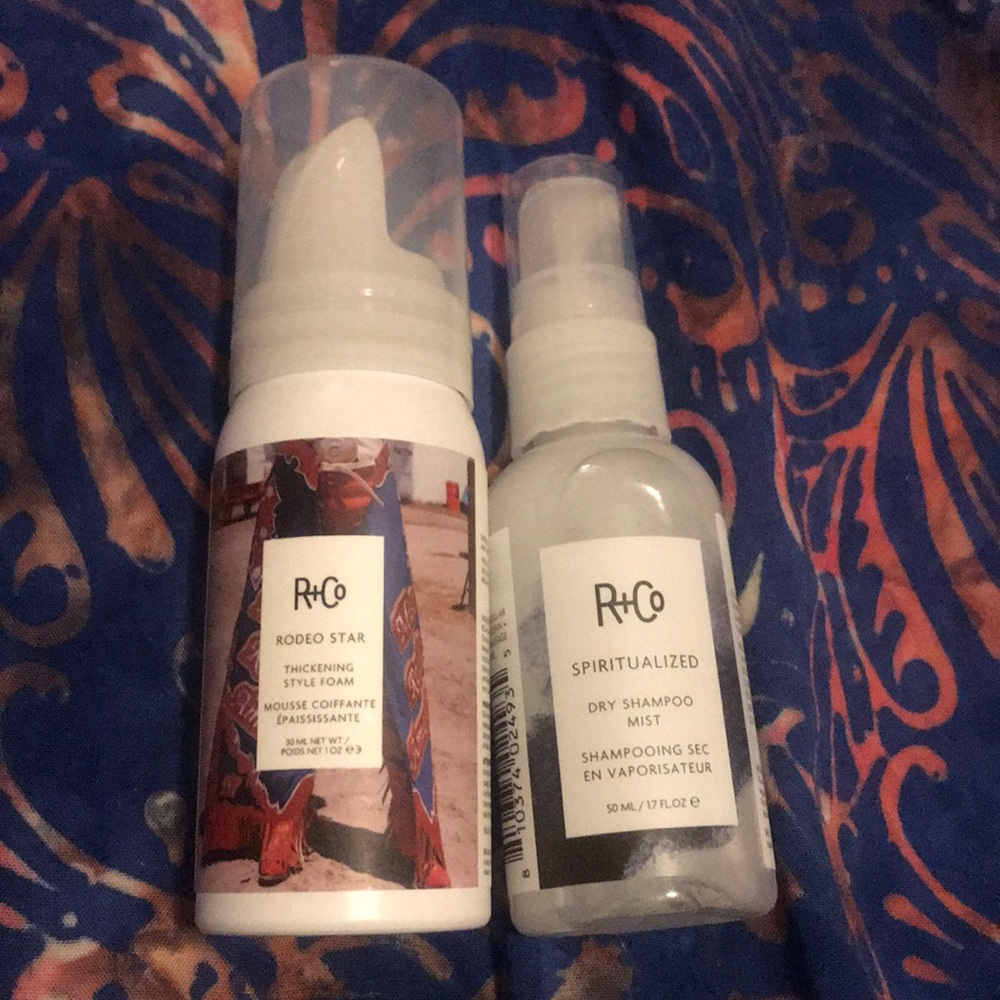 Rodeo Star Thickening Style Foam, Dry Shampoo Mist